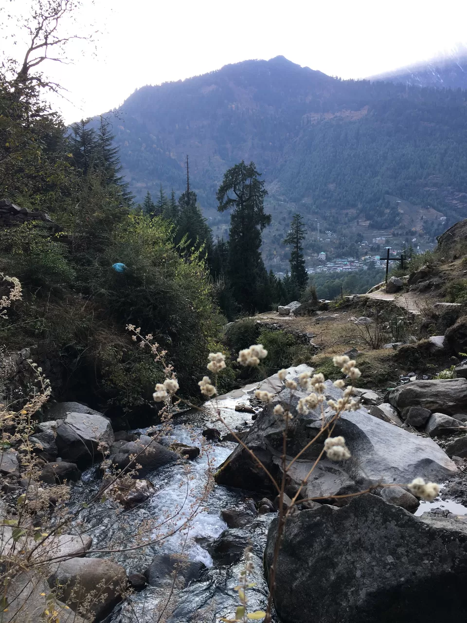 Photo of Jogini Falls Mata temple, Bahang, Himachal Pradesh, India by Sejal Sharma