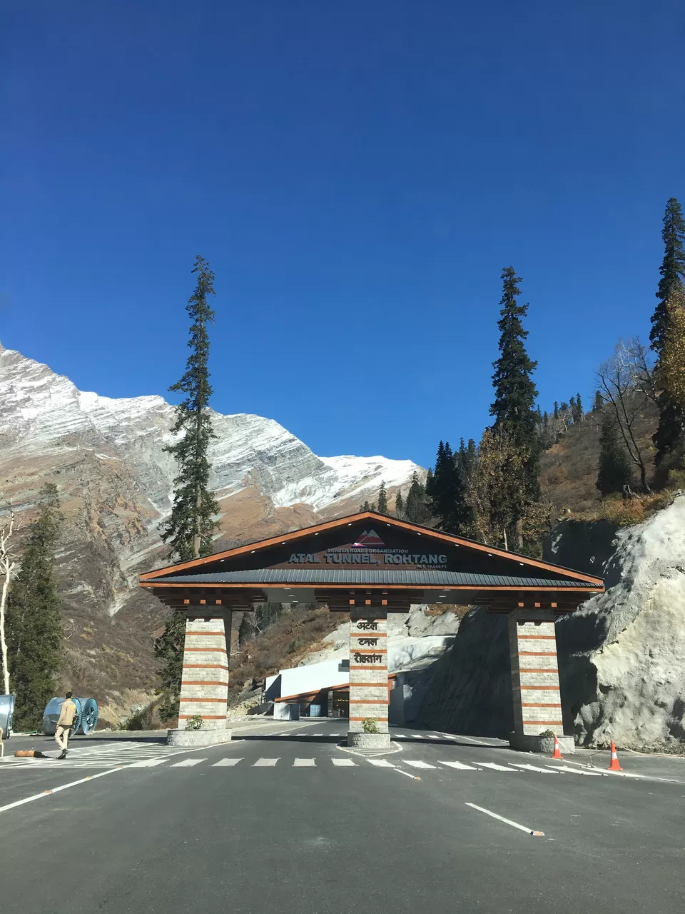 Photo of Atal Tunnel, Atal Tunnel, Burwa, Himachal Pradesh, India by Sejal Sharma