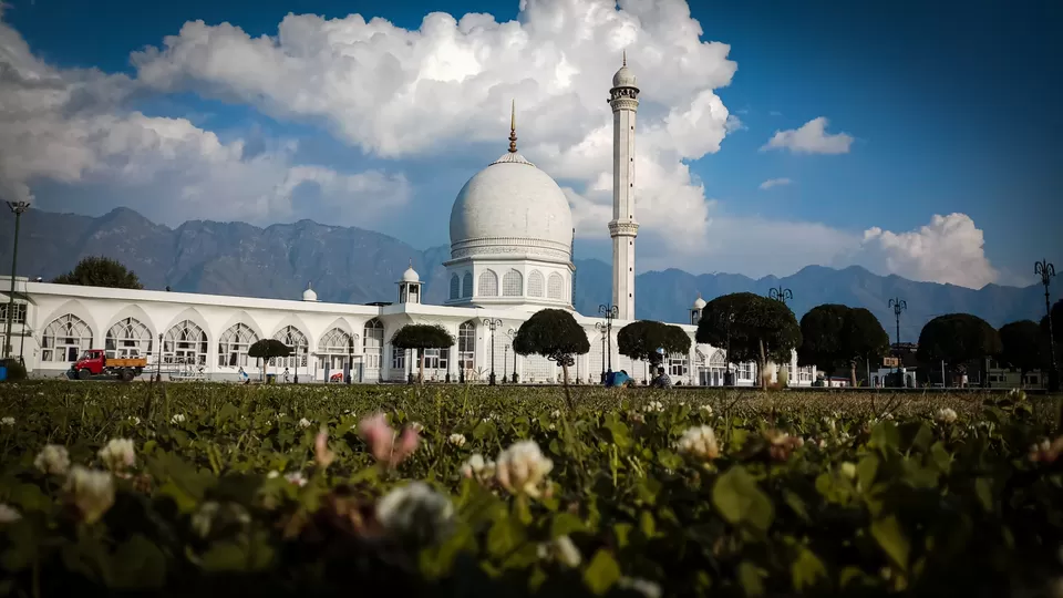 Photo of The Hazratbal Shrine (lit. "Majestic Place") is a
Muslim shrine in Hazratbal, Srinagar, Jammu and Ka by Mohammad Abbass Kand
