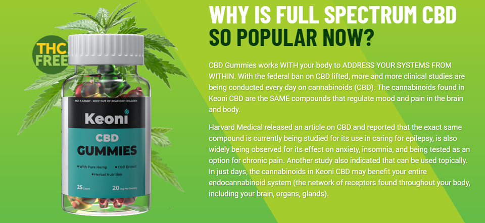 Photo of Keoni CBD Gummies - Pros And Cons,Buy Now 1/1 by Keoni CBD Gummies