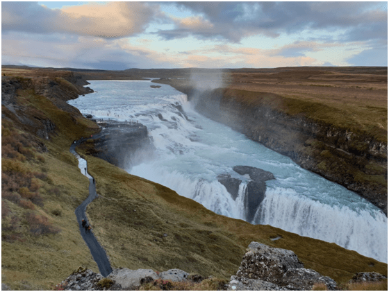 Photo of Gulfoss, Iceland by Apoorv & Smita