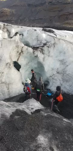Photo of Sólheimajökull glacier, Iceland by Apoorv & Smita