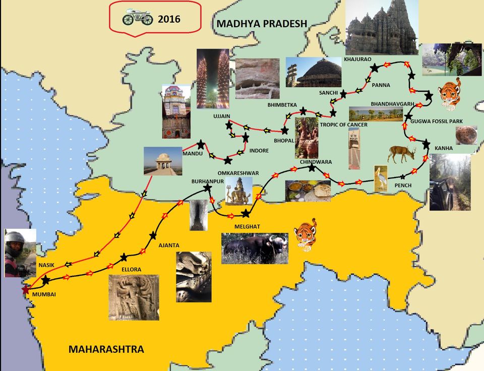 Photo of My solo bike trip to Madhya Pradesh 2016 1/33 by jeetendra