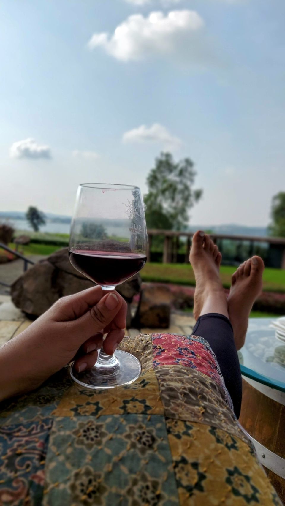 Photo of LAUGH A LITTLE WINE A LOT #wine #vineyards #luxury #resorts #tripoto by Radhika Bisani