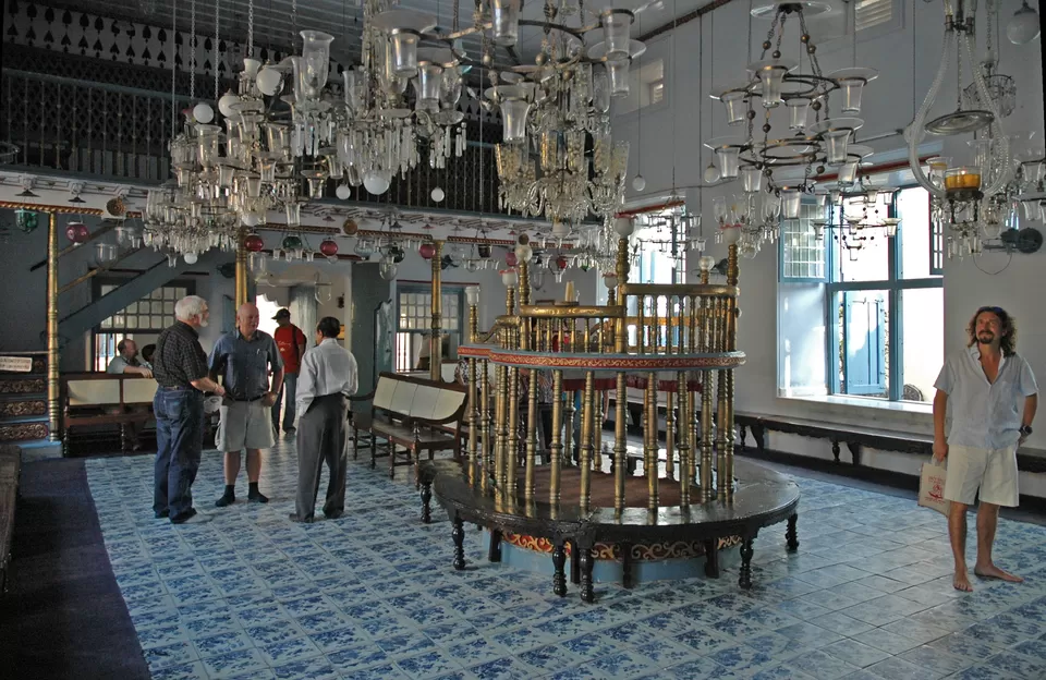Photo of Paradesi Synagogue, Synagogue Lane, Jew Town, Kappalandimukku, Kochi, Kerala, India by Prateek Dham