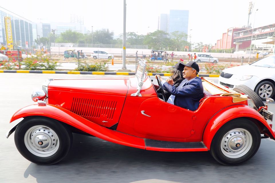 Photo of Proud MG Motor Vintage Car Owners Have A Blast In Delhi/NCR For A Global Rally by Prateek Dham