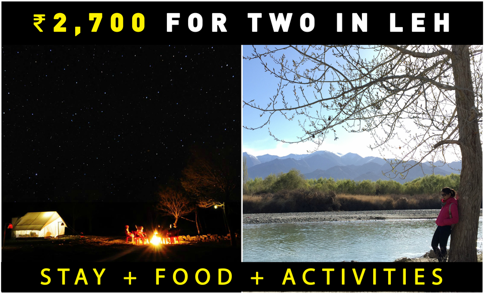 Photo of Leh In Under ₹1,500 Per Head Per Day: Stay Under A Million Stars Telling Tales Around Bonfires 1/1 by Prateek Dham