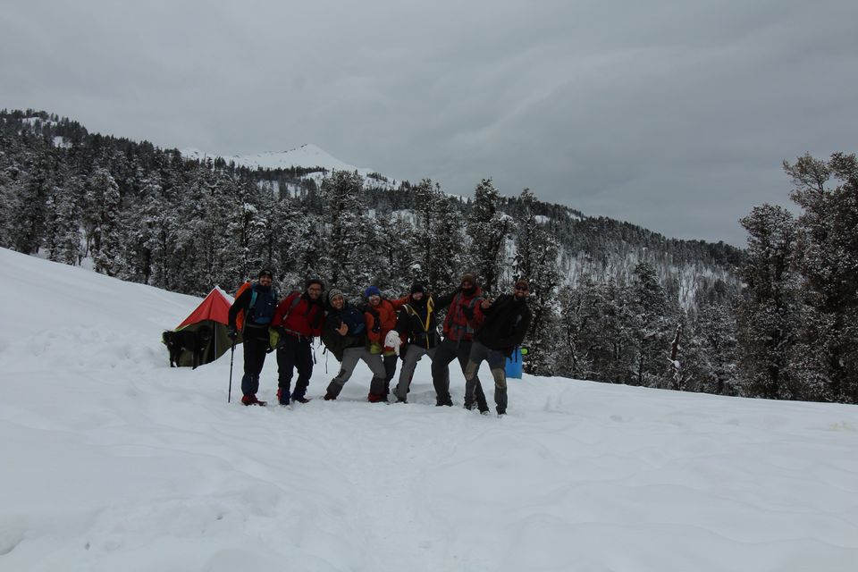 Photo of Kedarkantha Base Camp, Singtur Range, Uttarakhand, India by prasoon padhye