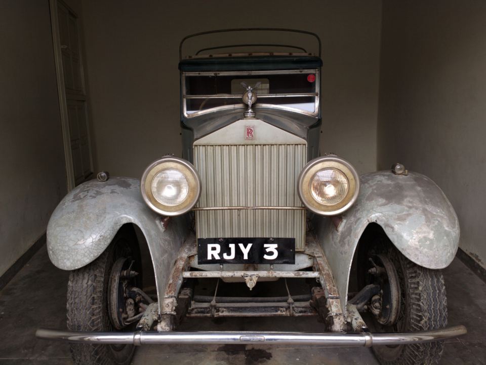 Photo of Vintage Car Collection of Udaipur Maharajah 9/11 by Chendilk