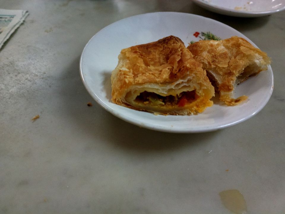 Photo of Bun maska and chai in the 100-year-old B Merwan & Co. Mumbai before it was shut down 4/10 by Chendilk