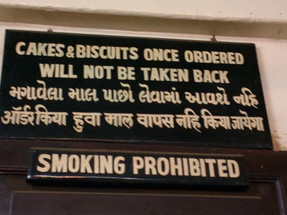 Photo of Bun maska and chai in the 100-year-old B Merwan & Co. Mumbai before it was shut down 8/10 by Chendilk