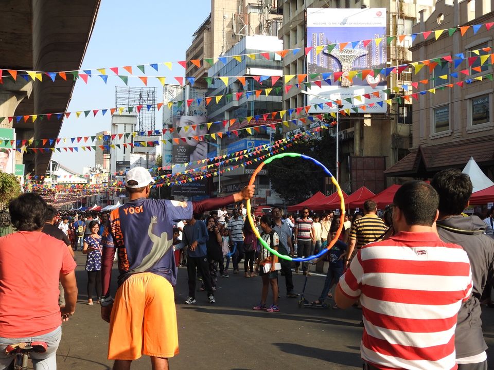 Photo of Bangalore. Open Street 2016. MG Road. We walked with a vengeance ! 5/21 by Chendilk