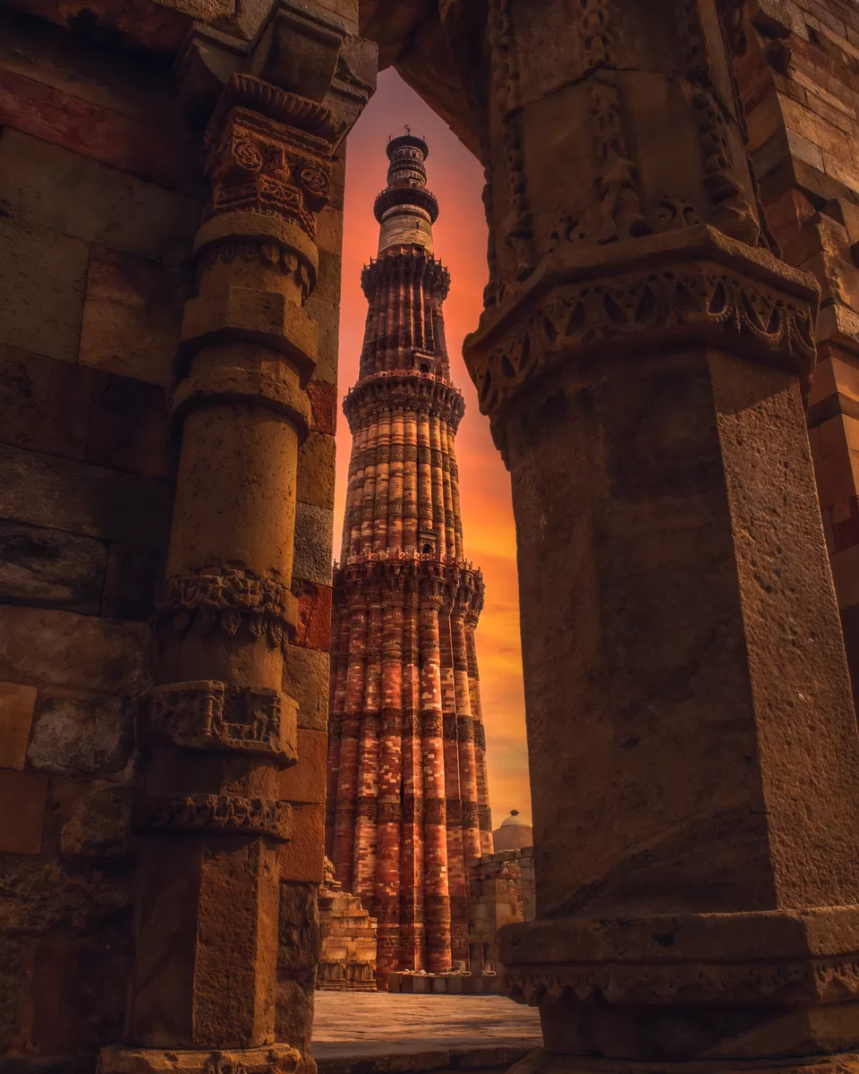 Photo of Qutub Minar By Sayan Chowdhury
