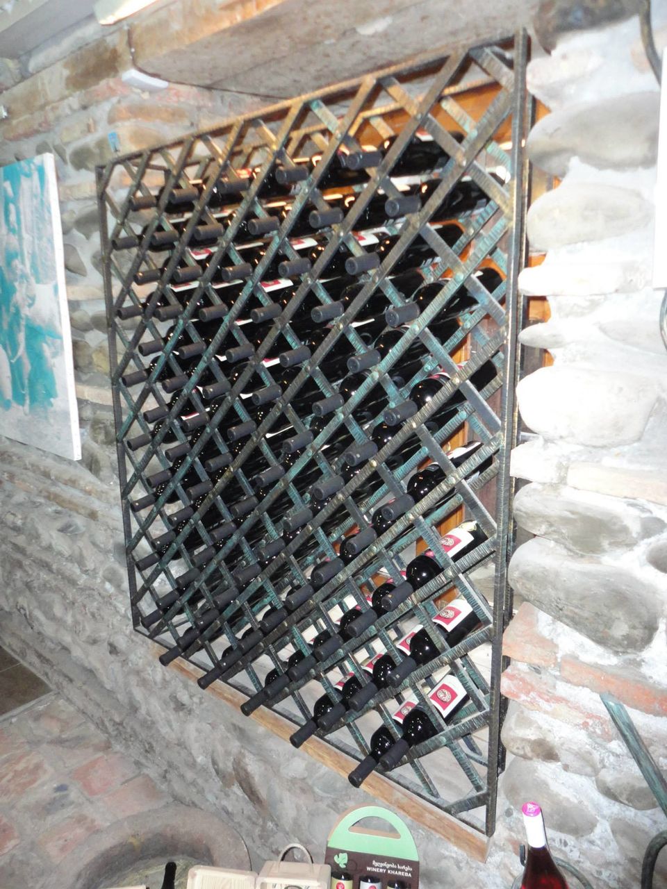 Photo of My guide says,'' If a man in Georgia doesn't know how to make wine, he is not a by Jason Pires