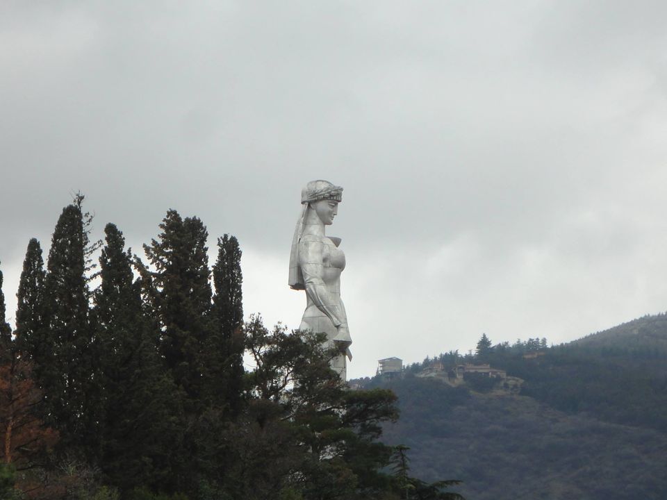 Photo of The statue of Mother of Georgia... by Jason Pires