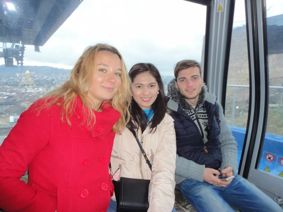 Photo of Margarita, Mara and Titye(Our Georgian Guide) by Jason Pires
