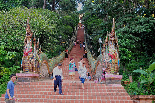 Photo of Doi Suthep Su Thep Chiang Mai Thailand by Pamela Macnaughtan