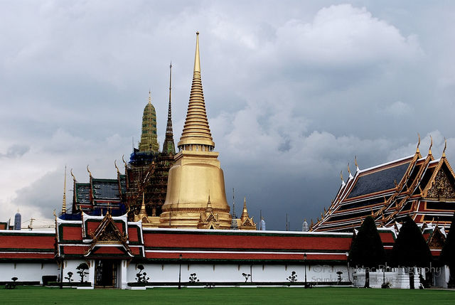 Photo of The Grand Palace, Bangkok, Thailand by Pamela Macnaughtan