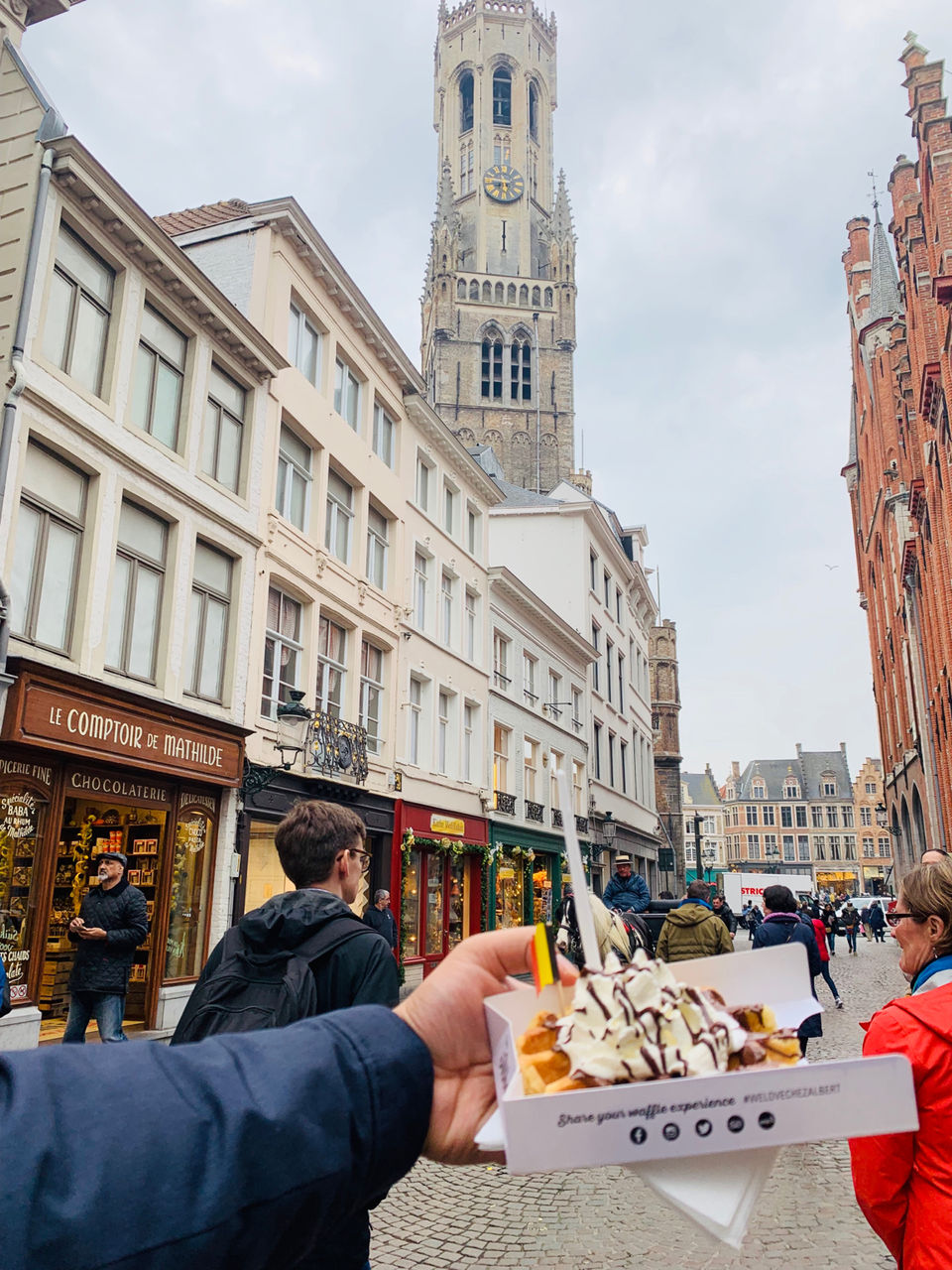 Photo of Bruges, Belgium by Dr. Uttara Koul