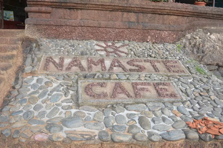Photo of Namaste Cafe, Om Beach Road, Gokarna, Karnataka, India by WanderGirl