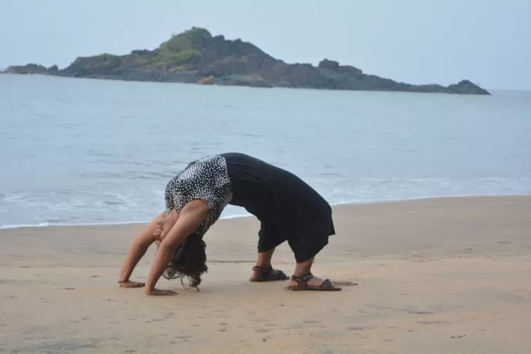 Photo of Om Beach, Gokarna, Karnataka by WanderGirl
