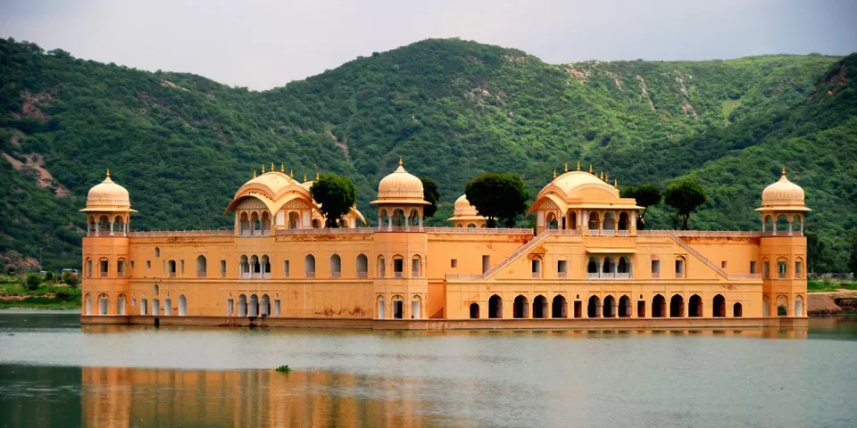 Photo of Jal Mahal, Jaipur, Rajasthan, India by Nancy Nance