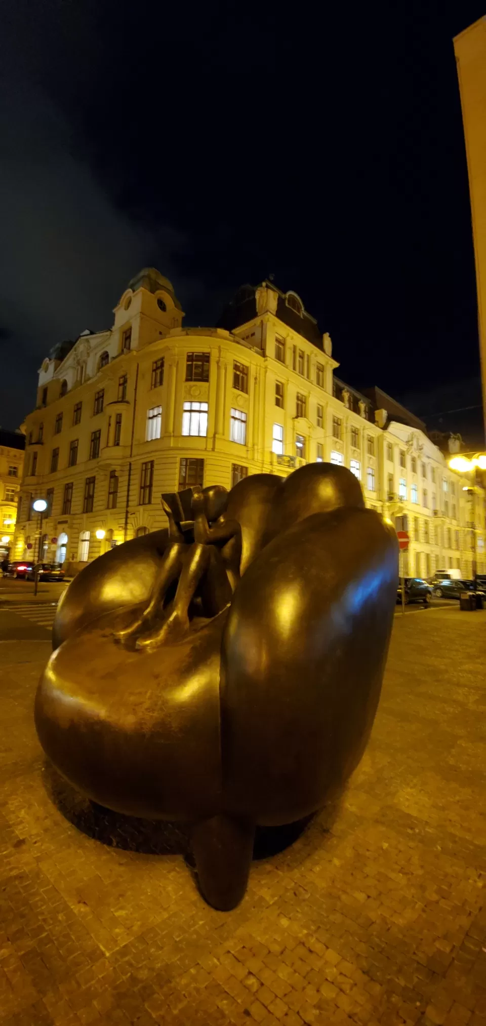Photo of Reader in an Armchair by Jaroslav Róna, Salvátorská, Old Town, Czechia by Swati Goyal