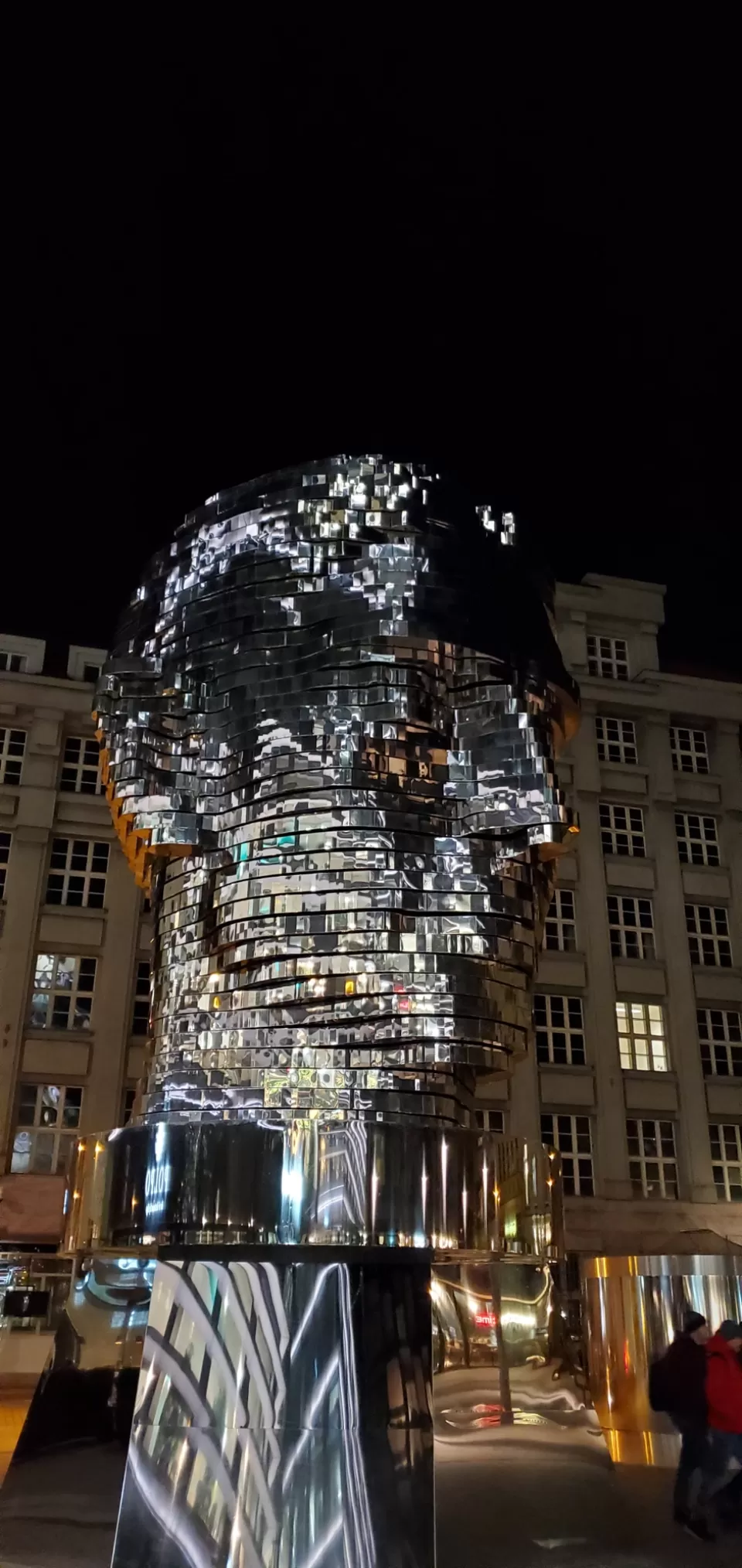 Photo of Franz Kafka - Rotating Head, Charvátova, New Town, Czechia by Swati Goyal