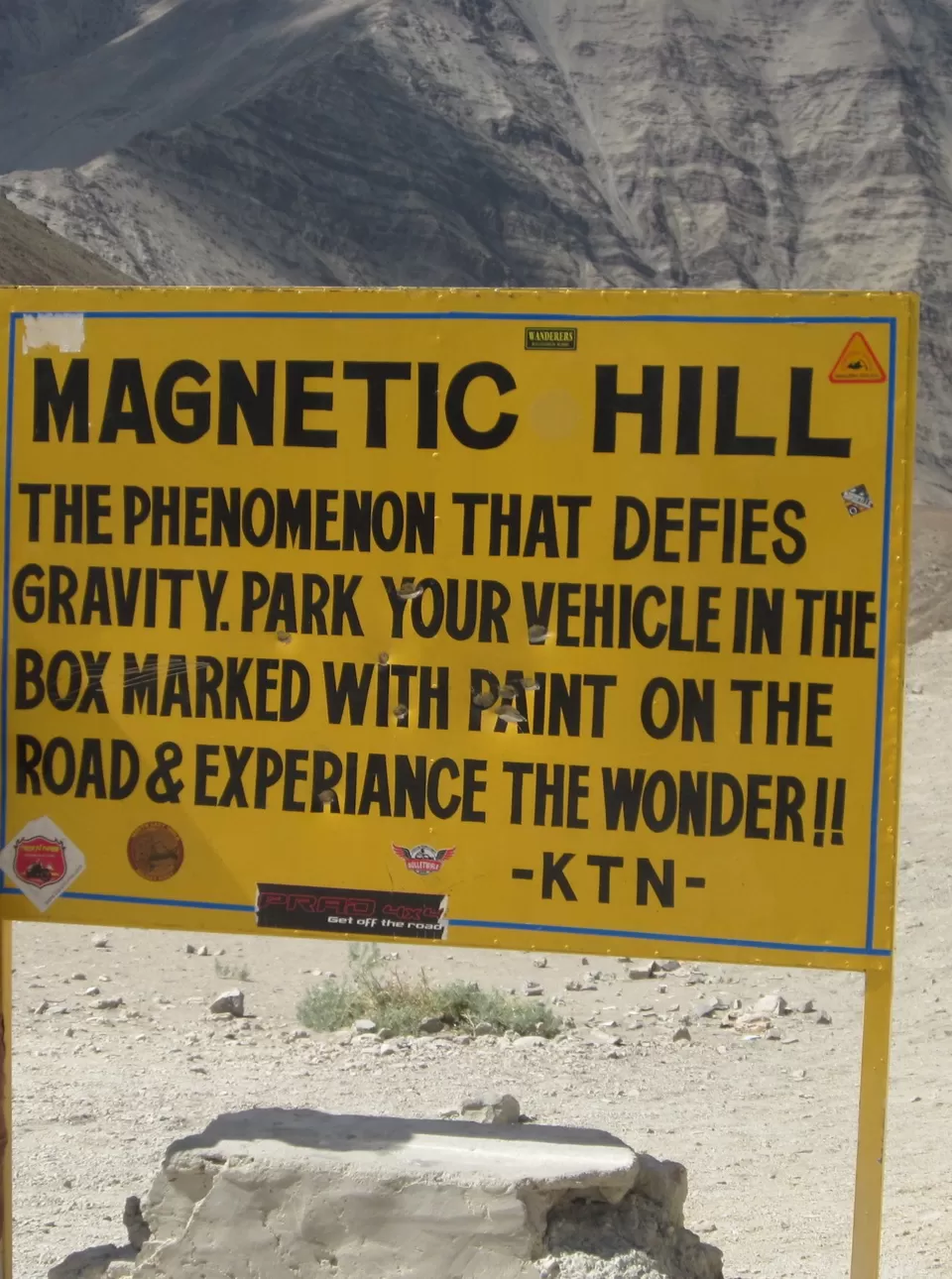 Photo of Magnetic Hill, Srinagar - Ladakh Highway by Pramod Krishna Prasad