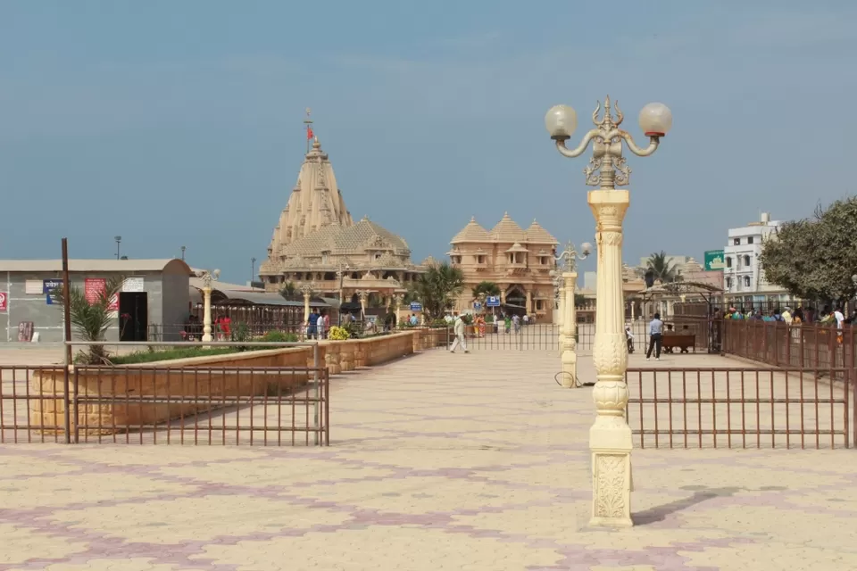 Photo of Somnath Temple Parking, Prabhas Patan, Gujarat, India by corporateslave