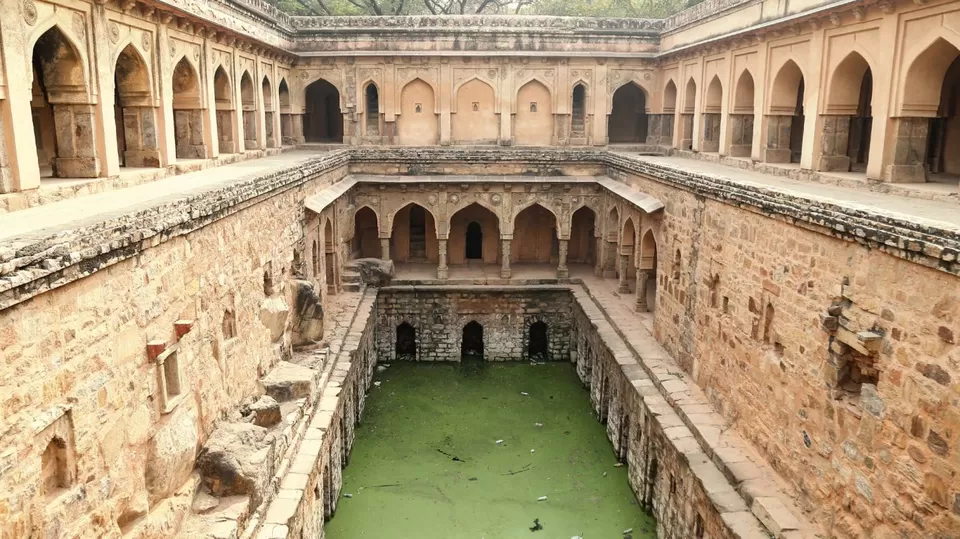 Photo of Rajon ki Baoli, Mehrauli Archeological Park Trail, Mehrauli Village, Mehrauli, New Delhi, Delhi, India by Aahna