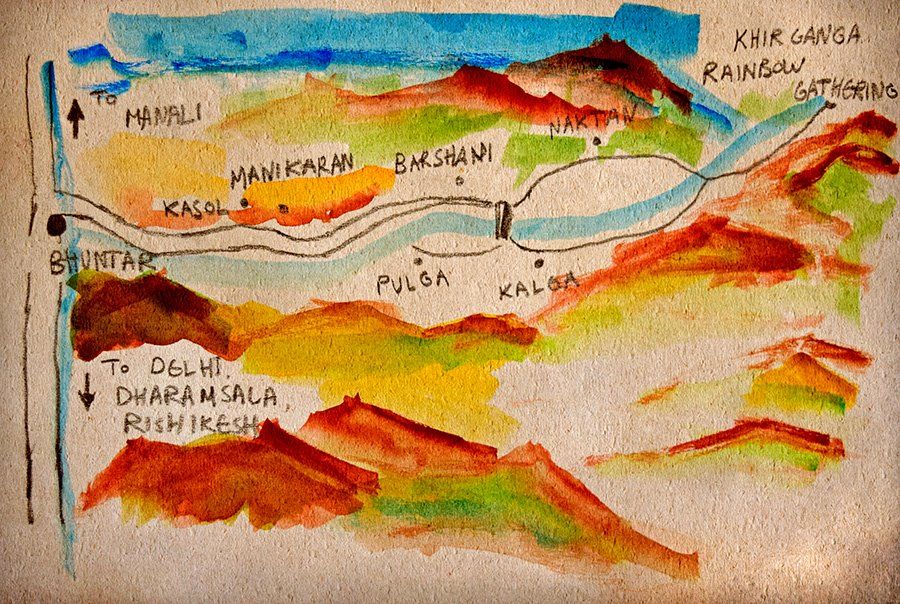 Photo of The Other Side of ‘Parvati Valley’: Rainbow Gathering in India, Kheerganga 1/7 by Jacinth Paul