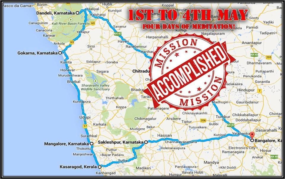 Photo of Endurance Ride: Bangalore – Dandeli – Gokarna – Sakleshpur by Jacinth Paul