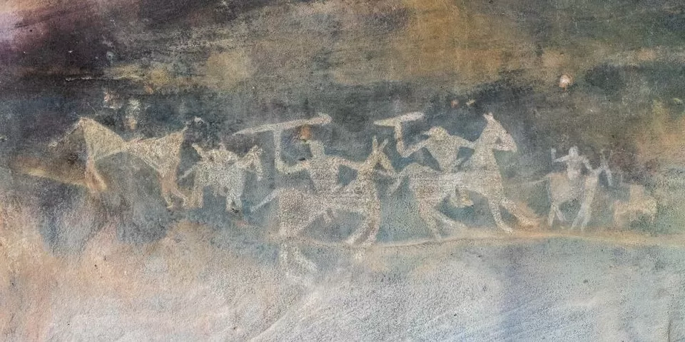 Photo of Bhimbetka rock shelters by BUSINESS BITES