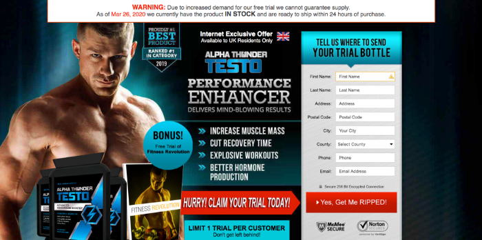 Photo of If You Want To Be A Winner, Change Your ALPHA THUNDER TESTO CANADA Philosophy Now! 2/5 by Robert Hoky