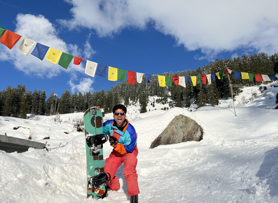 First Time Snowboarding in Himachal Pradesh Tripoto