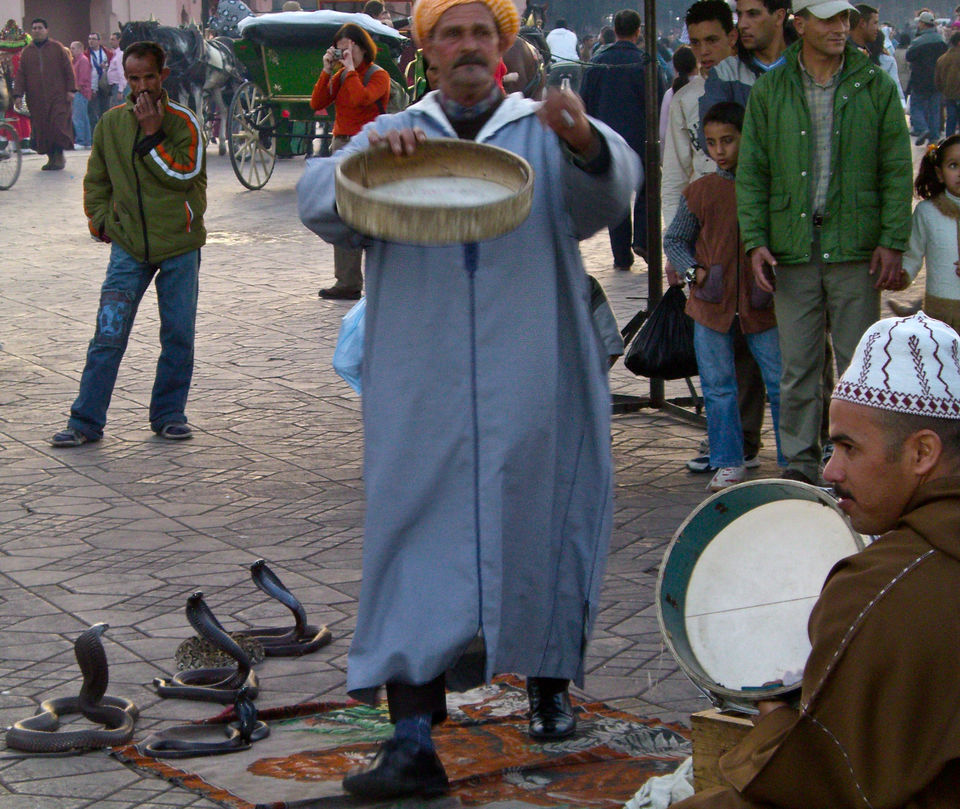 Photo of Place Jemaa El Fna, Marrakesh, Marrakesh-Tensift-Al Haouz, Morocco by Jenny McIver
