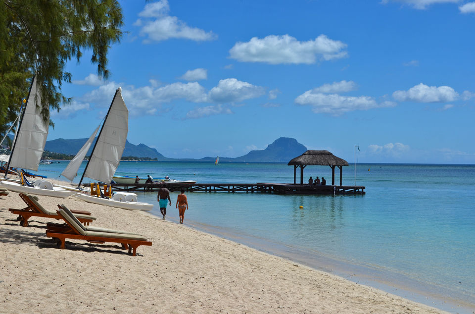 Photo of Flic en Flac Beach, Royal Road, Flic en Flac, Black River, Mauritius by Jenny McIver
