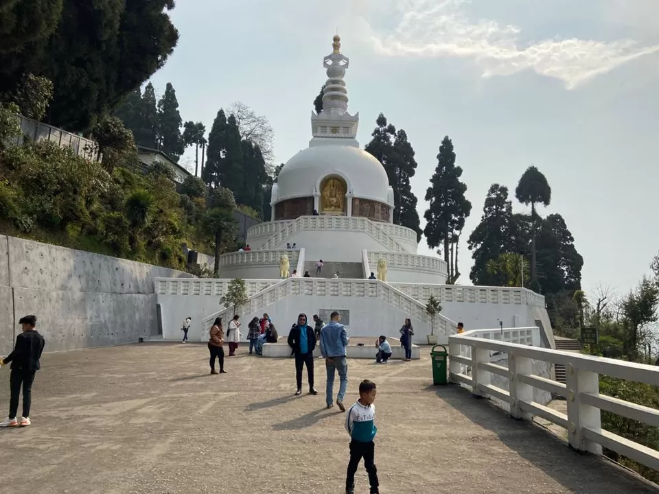 Photo of Peace Pagoda, Darjeeling, West Point, Darjeeling, West Bengal, India by Bhatura&Samosa