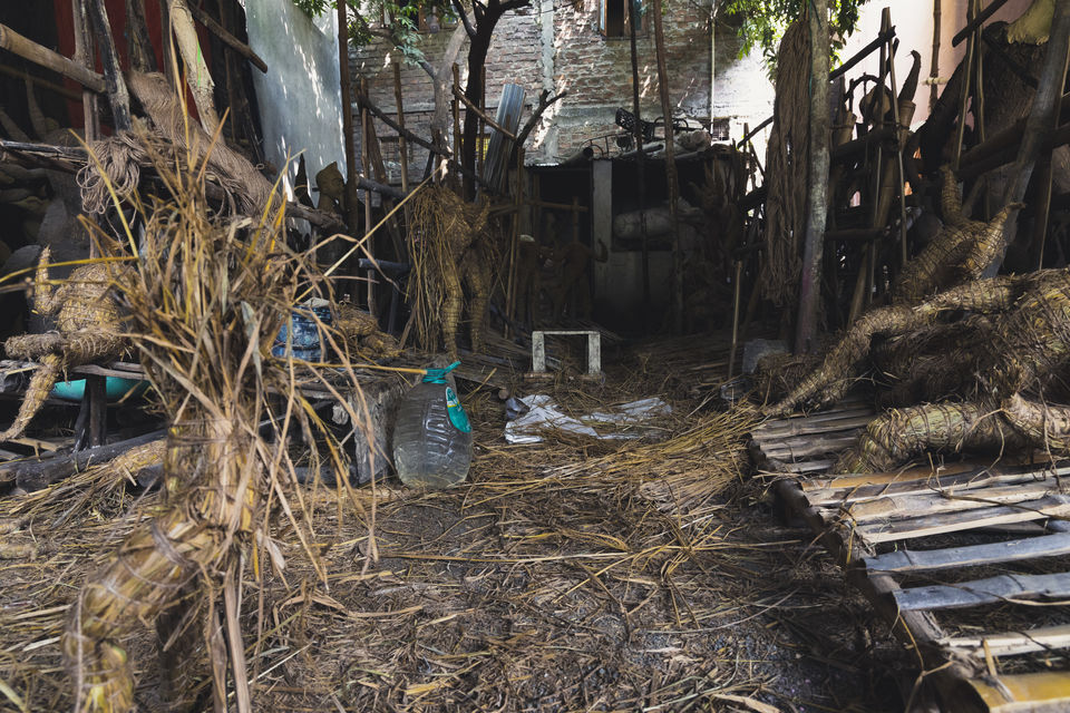 Photo of Photoblog - A Story of Durga Idol Makers , Indore 12/56 by Kshitish Pandey