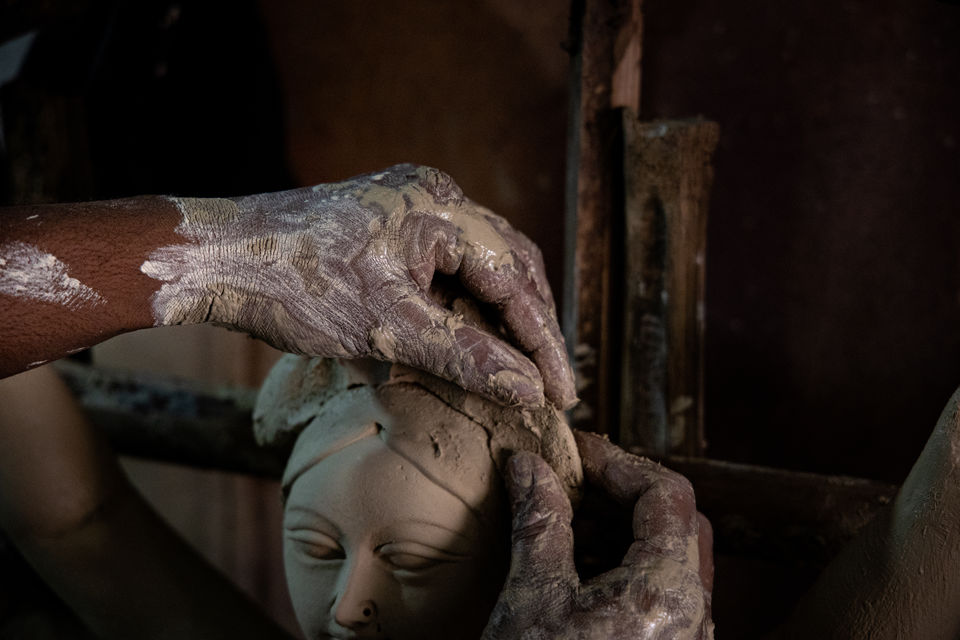 Photo of Photoblog - A Story of Durga Idol Makers , Indore 20/56 by Kshitish Pandey