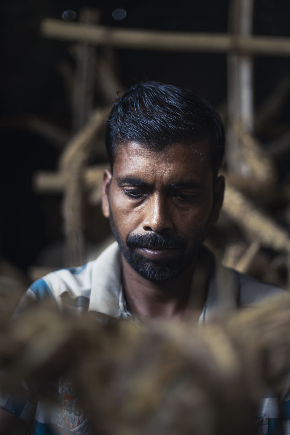 Photo of Photoblog - A Story of Durga Idol Makers , Indore 38/56 by Kshitish Pandey