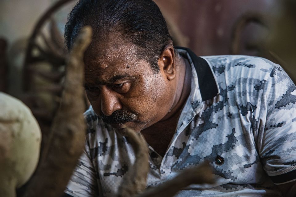 Photo of Photoblog - A Story of Durga Idol Makers , Indore 34/56 by Kshitish Pandey
