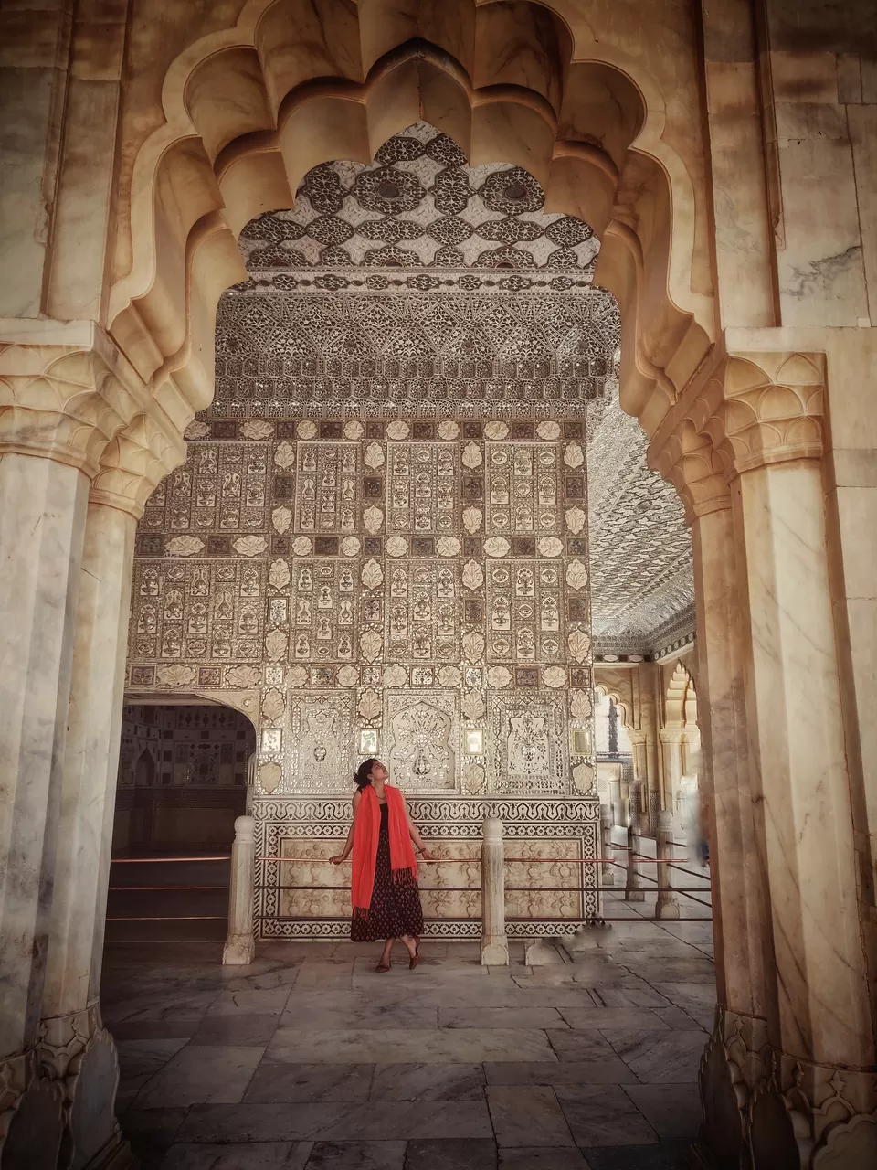 Photo of Sheesh Mahal Amber Fort, Devisinghpura, Amer, Jaipur, Rajasthan, India by BHOOMI SHAH