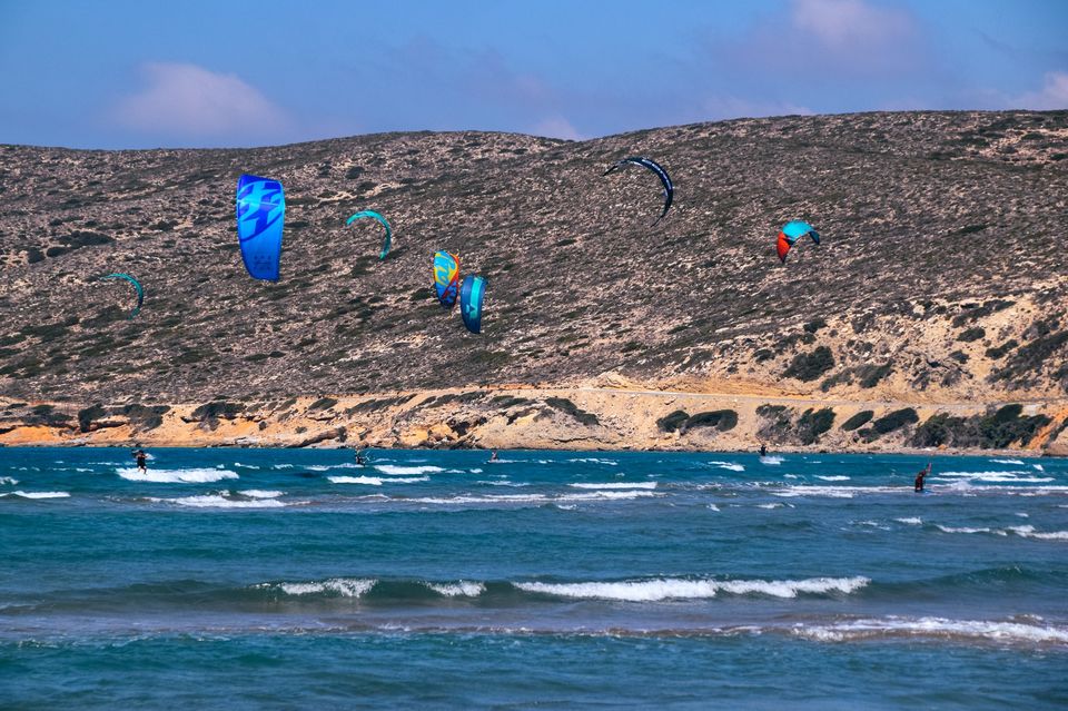 Photo of Prasonisi Beach, Rhodes, Greece by George Pyl
