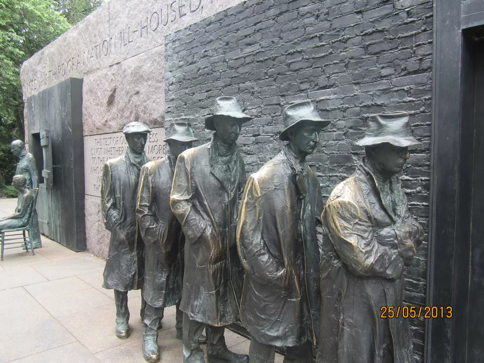 Photo of Franklin Delano Roosevelt Memorial, West Basin Drive Southwest, Washington, DC, USA by Sonika Shriwastav
