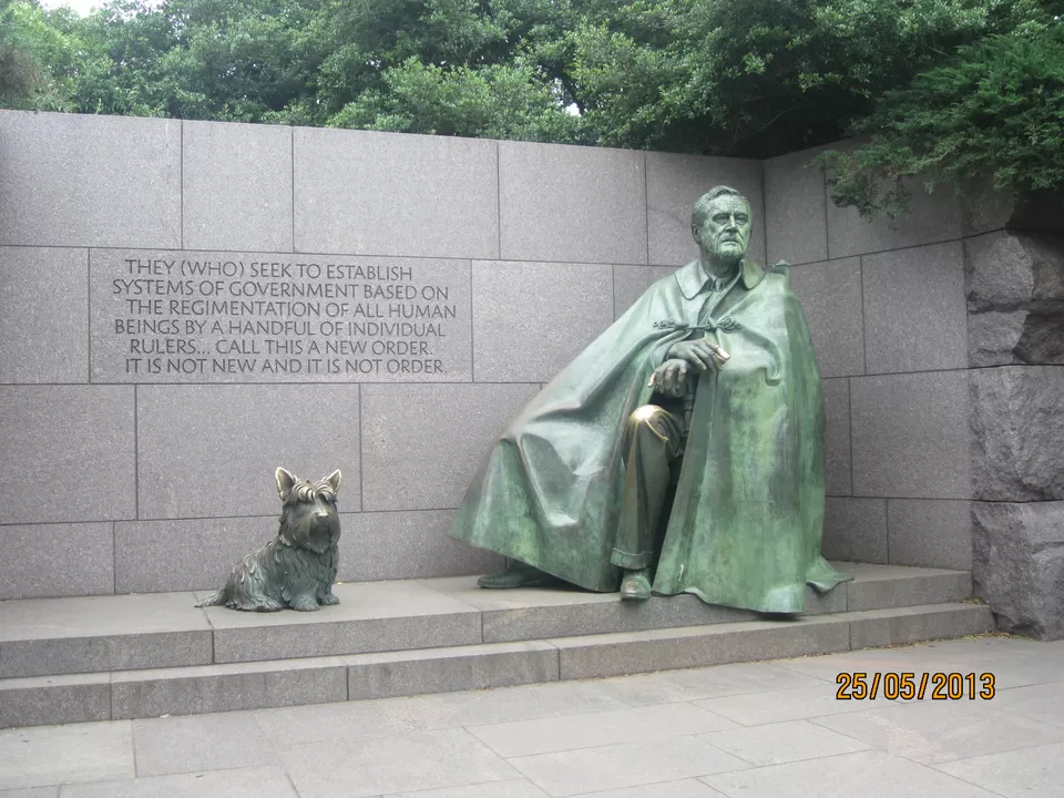 Photo of Franklin Delano Roosevelt Memorial, West Basin Drive Southwest, Washington, DC, USA by Sonika Shriwastav