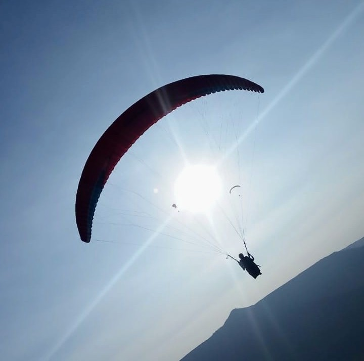 Photo of Kamshet Paragliding, Landing straight into the wind! 1/4 by Surabhi Shekhawat