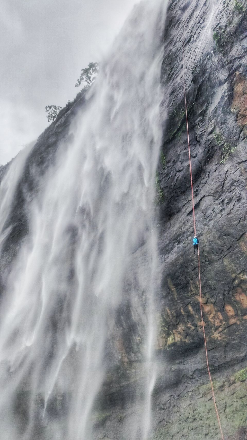 Photo of Kataldhar Waterfall Rappeling: hanging from 450 ft! 4/4 by Surabhi Shekhawat