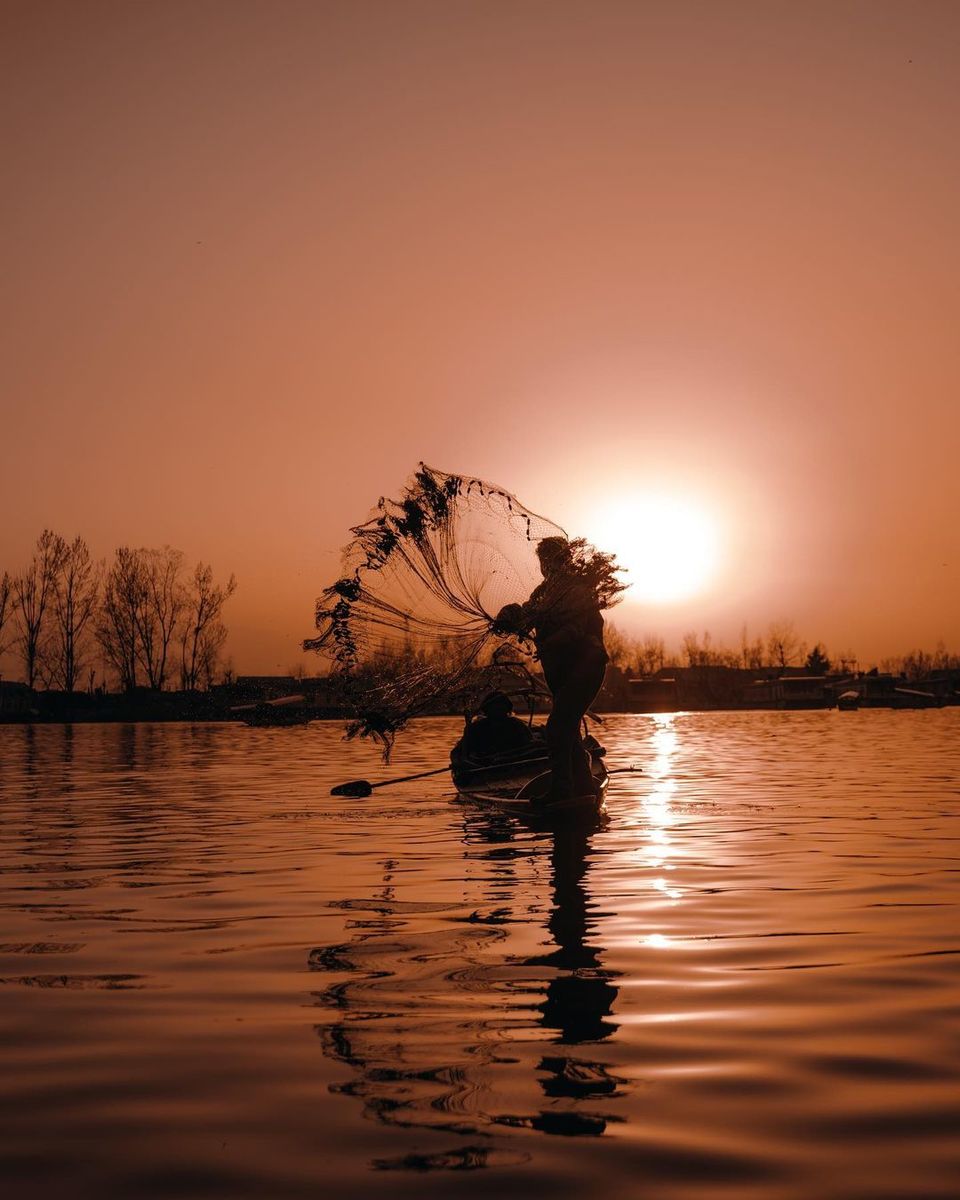 Photo of Dal Lake and the Colors of Twilight 2/8 by Omar Bazaz